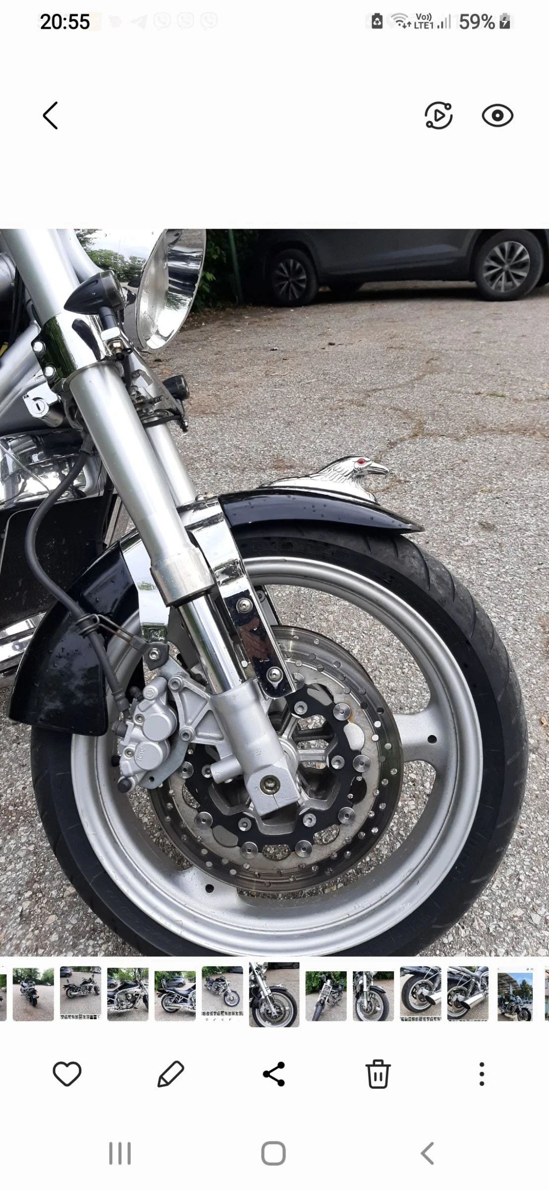 Hyosung Aquila Тунинг на V-ROD  - изображение 7