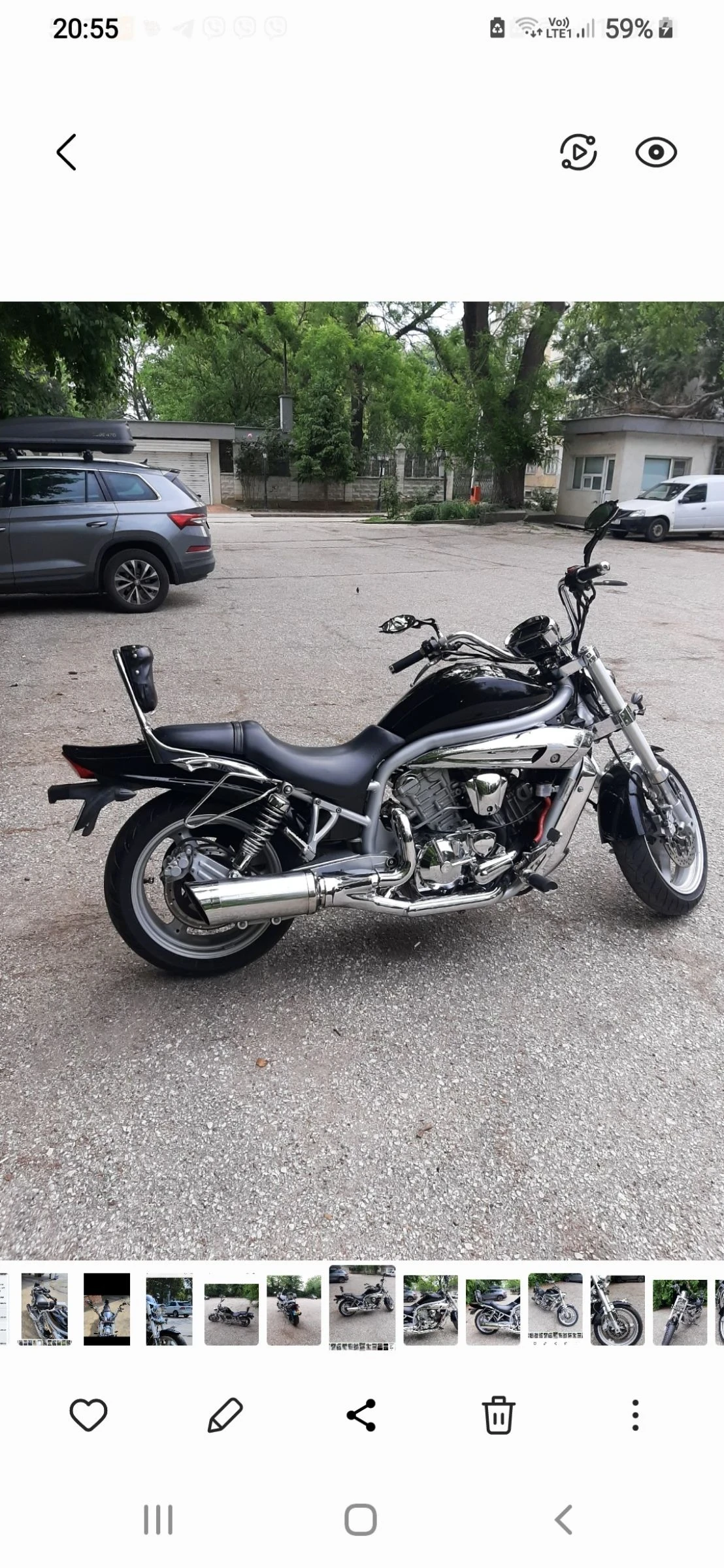 Hyosung Aquila Тунинг на V-ROD  - изображение 2
