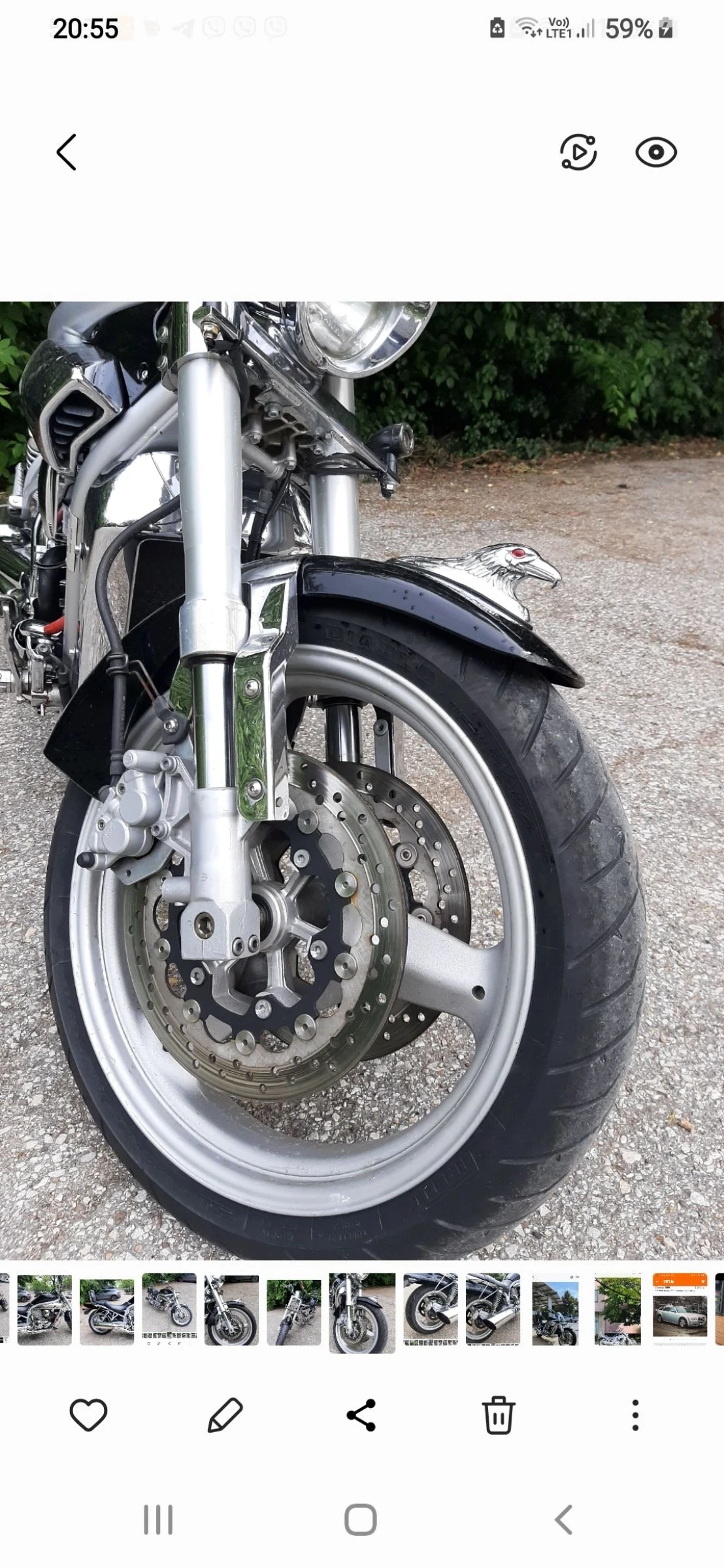 Hyosung Aquila Тунинг на V-ROD  - изображение 5