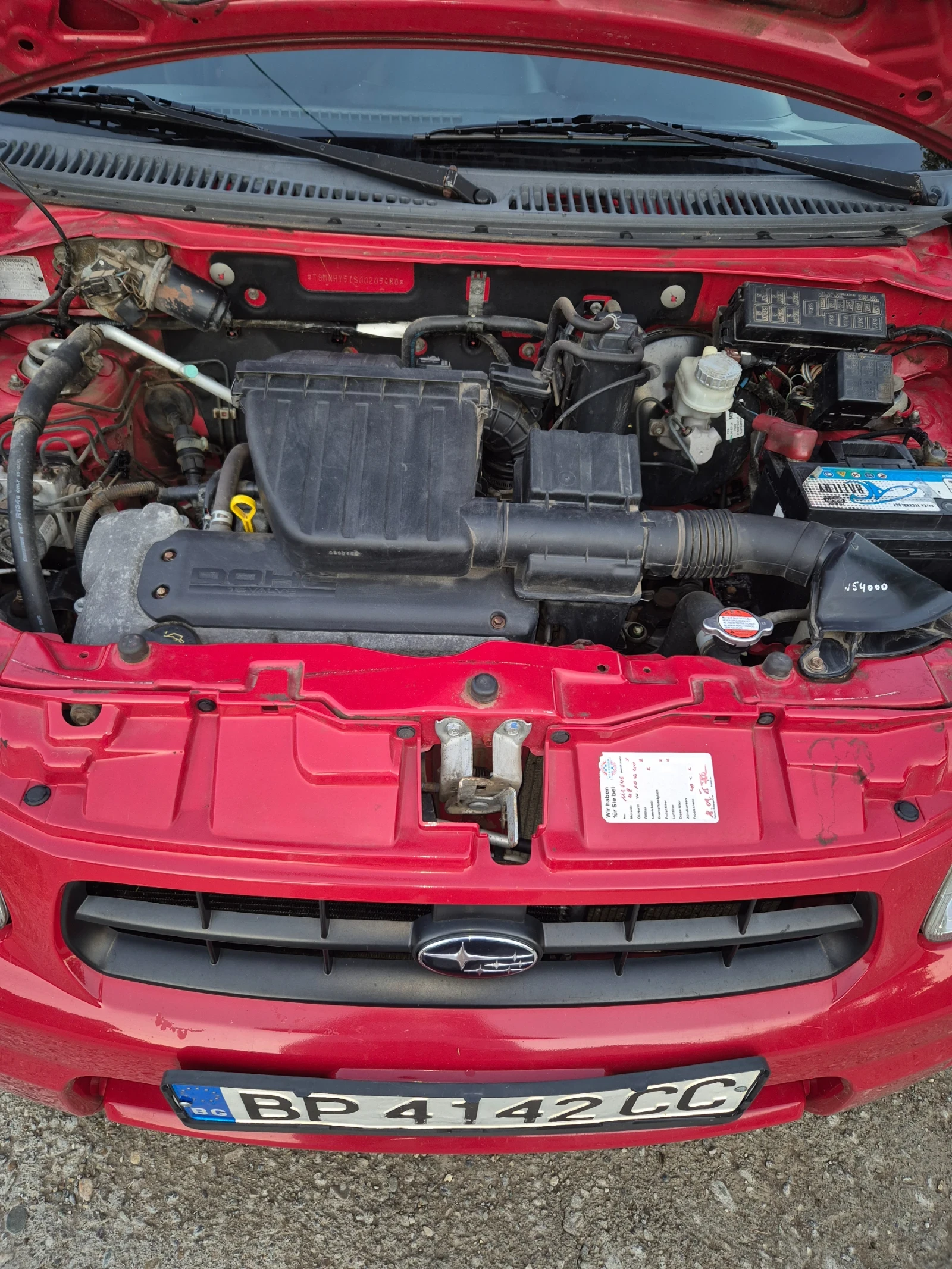 Subaru G3x justy 1.3i - изображение 5