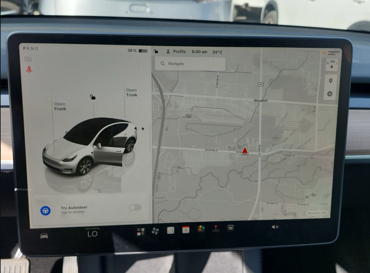 Tesla Model Y AWD* Long range* Parking control* Памет* Подгрев, снимка 10 - Автомобили и джипове - 55234781