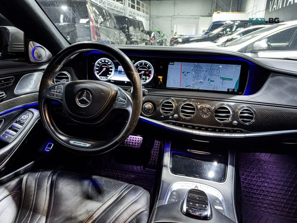 Mercedes-Benz S 63 AMG 5.5 V8 Biturbo | 585 �.�. (���� �� ��) | Mobile.bg � ����������� 9