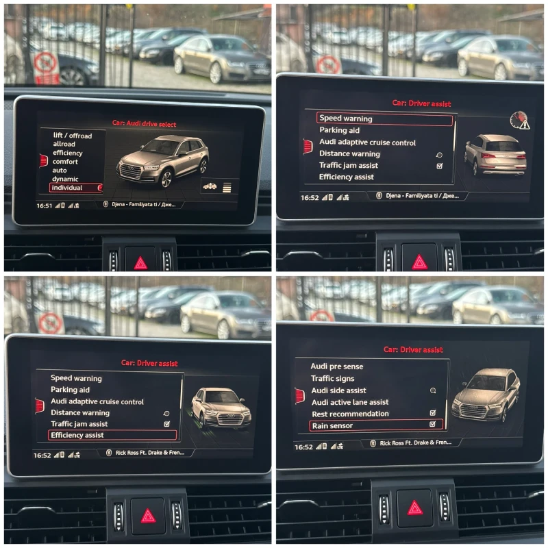 Audi Q5 2.0TDI* Quattro* 3xS-LINE* Sport Seats Plus* Pano*, снимка 13 - Автомобили и джипове - 52778646