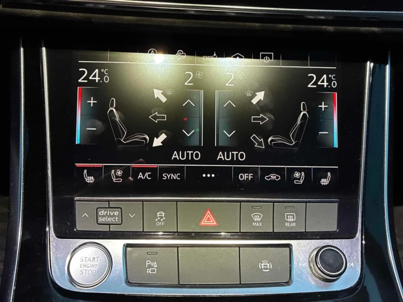 Audi Q8 * Progressiv * CARFAX * ЦЕНА ДО БГ, снимка 16 - Автомобили и джипове - 53072972