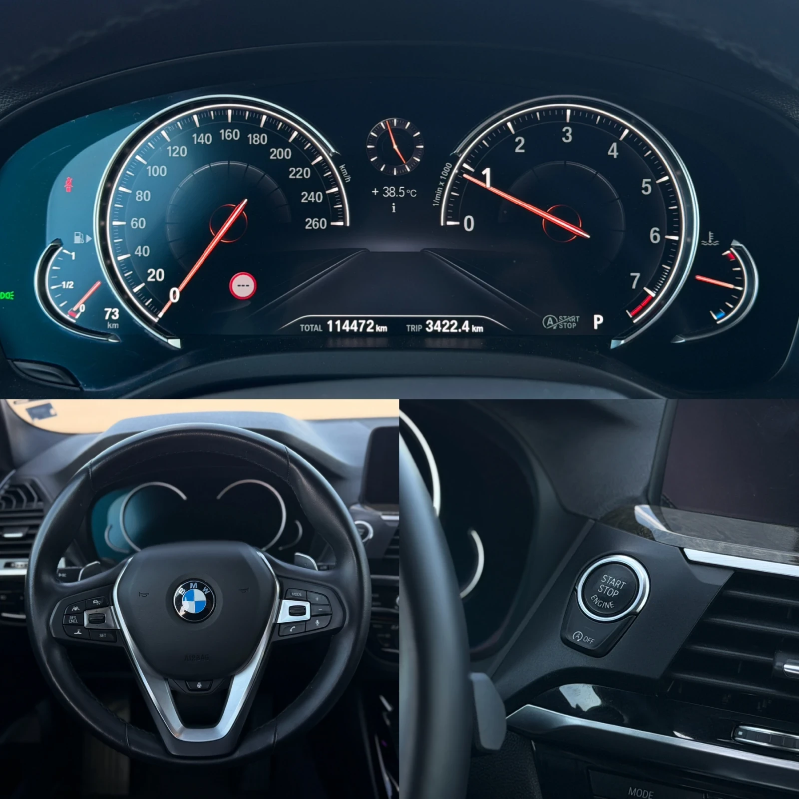 BMW X3 3.0 X Drive, снимка 13 - Автомобили и джипове - 55740932