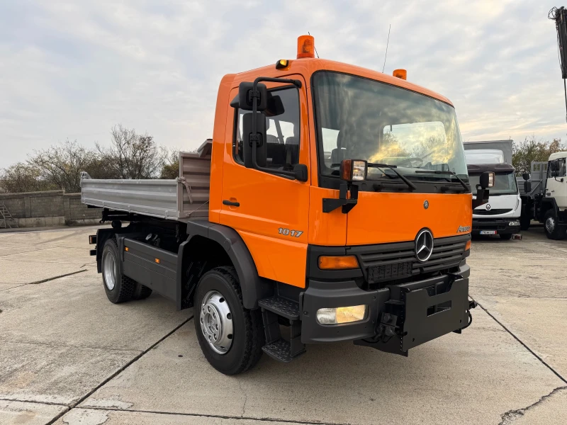 Mercedes-Benz Atego 1017 4x4 тристранен самосвал , снимка 12 - Камиони - 52645356