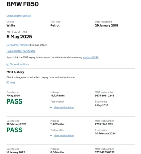 BMW F 850GS Sport TFT & LED, снимка 16