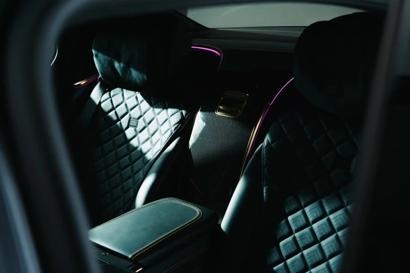 Mercedes-Benz S 580 SCHAWE/503HP/GOLD&CARBON/УНИКАТ/1от1/AMBIENTS/654v, снимка 9 - Автомобили и джипове - 50884931