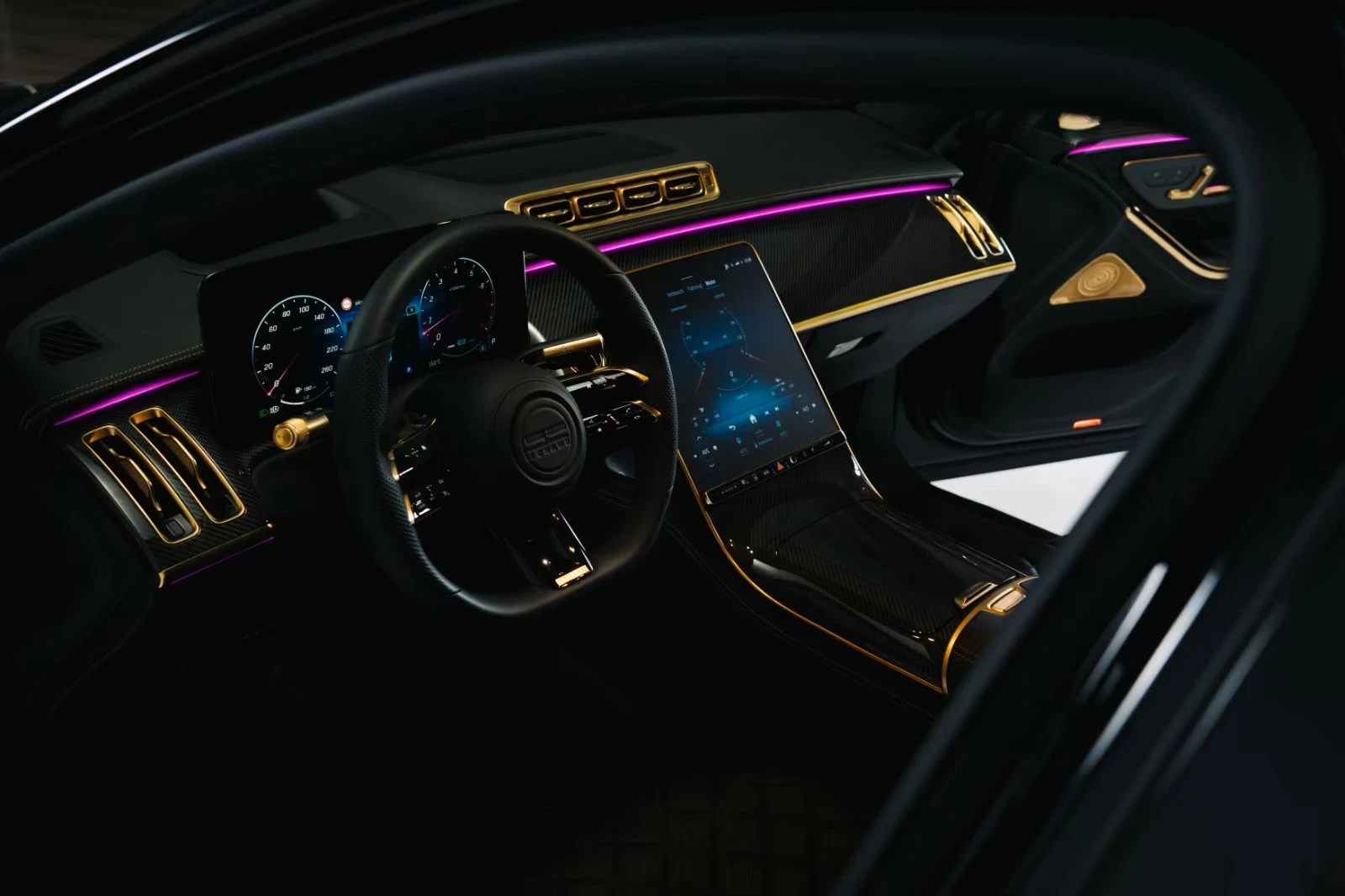 Mercedes-Benz S 580 SCHAWE/503HP/GOLD&CARBON/УНИКАТ/1от1/AMBIENTS/654v - изображение 5