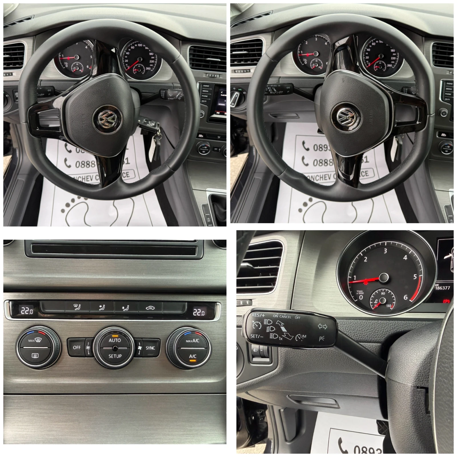 VW Golf 1.6-TDI-186.000km-ORIGINAL-NEW-TOP-HIGHLINE-AVTOPI | Mobile.bg   15