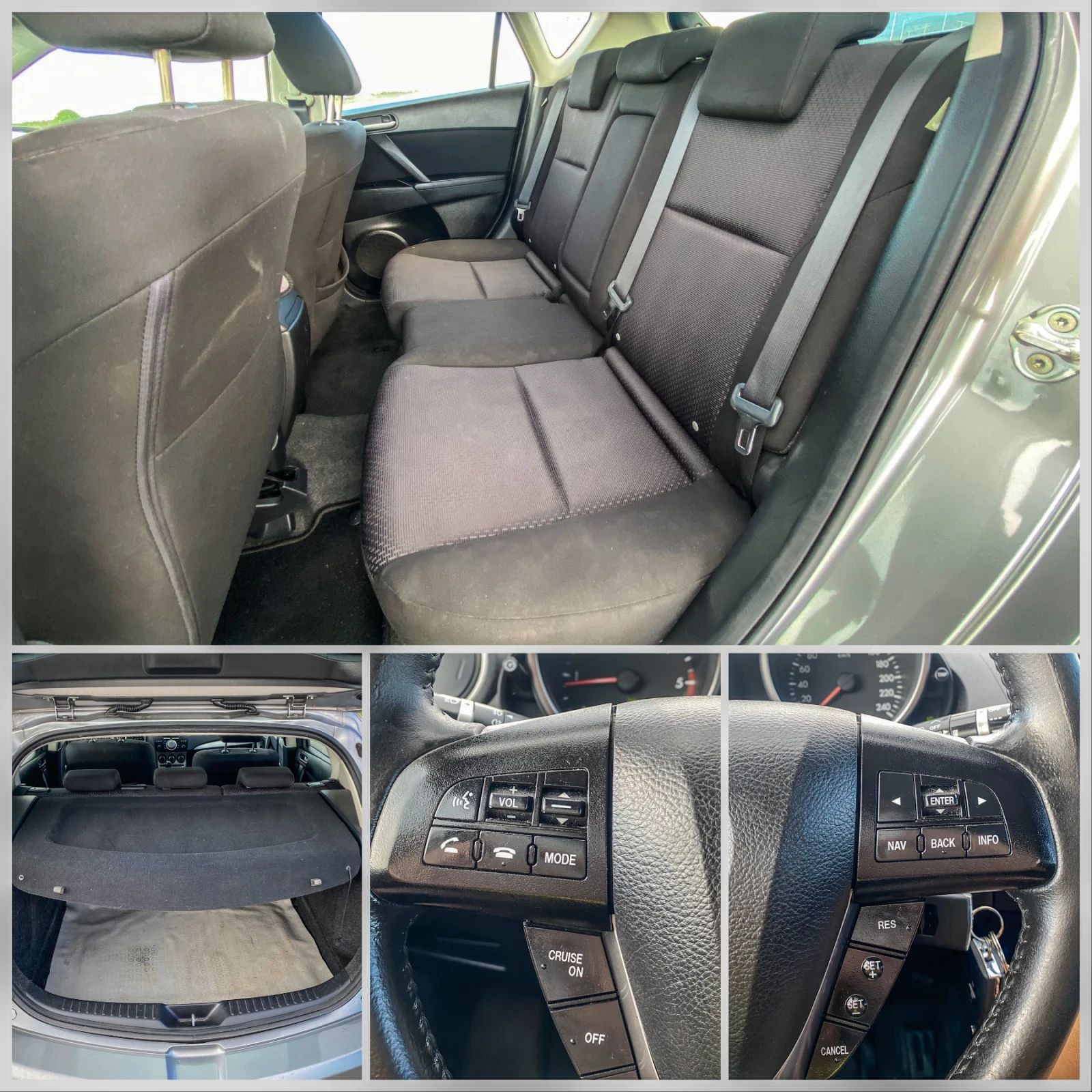 Mazda 3 1.6HDI::109кс::, снимка 12 - Автомобили и джипове - 54732219