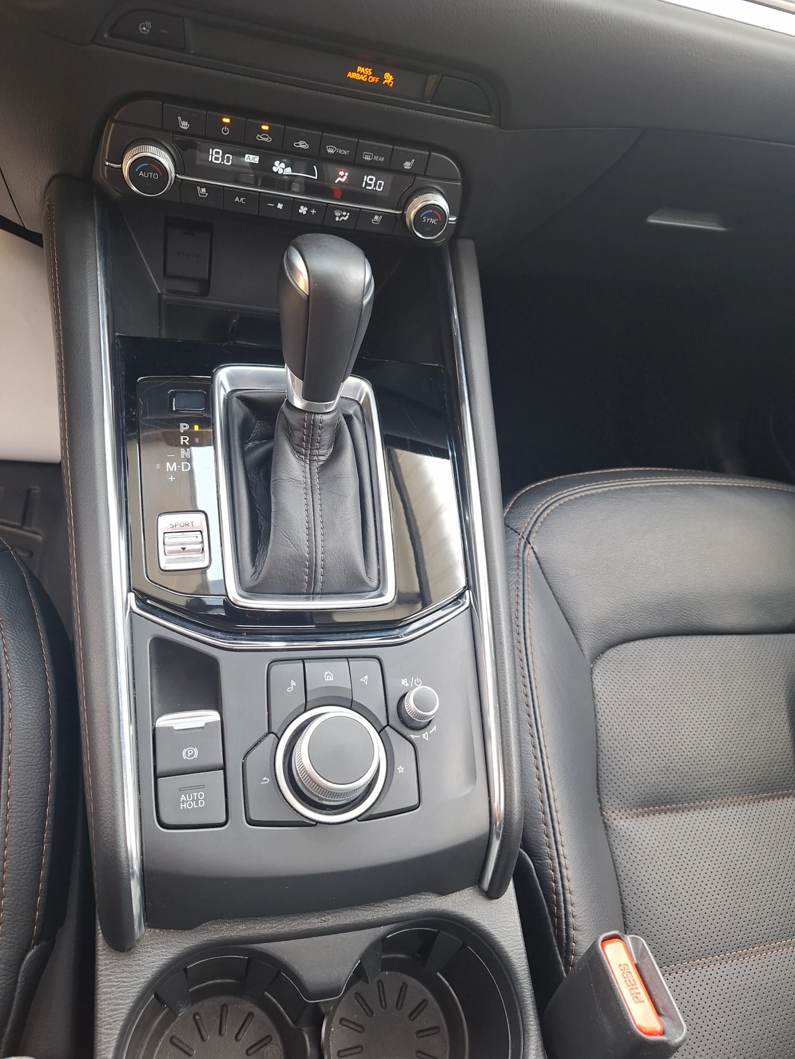 Mazda CX-5 2.5 turbo* Awd* Head up* Обдухване, снимка 12 - Автомобили и джипове - 55147260