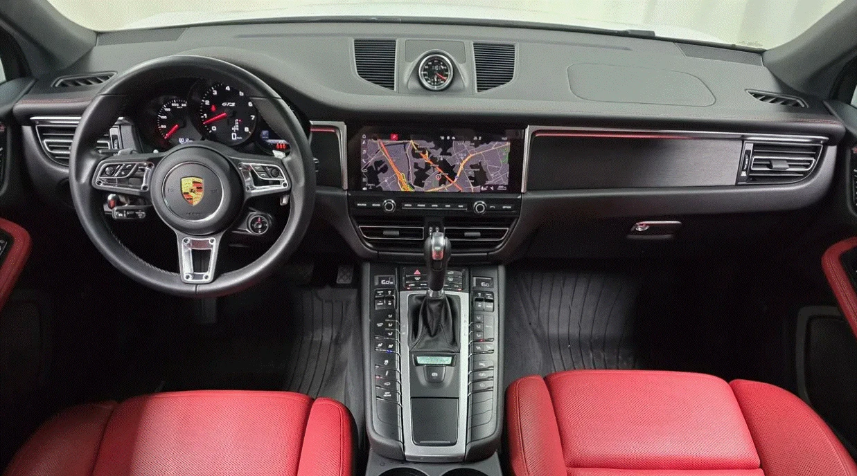 Porsche Macan 2.9 GTS * ОБДУХВАНЕ * ЧЕРВЕНА КОЖА * 8000 КМ * , снимка 6 - Автомобили и джипове - 55731026