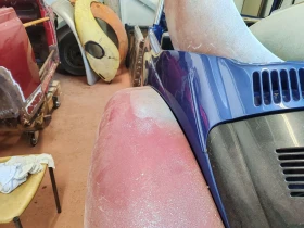 Нови полиестерни широки калници за VW 1300, снимка 12