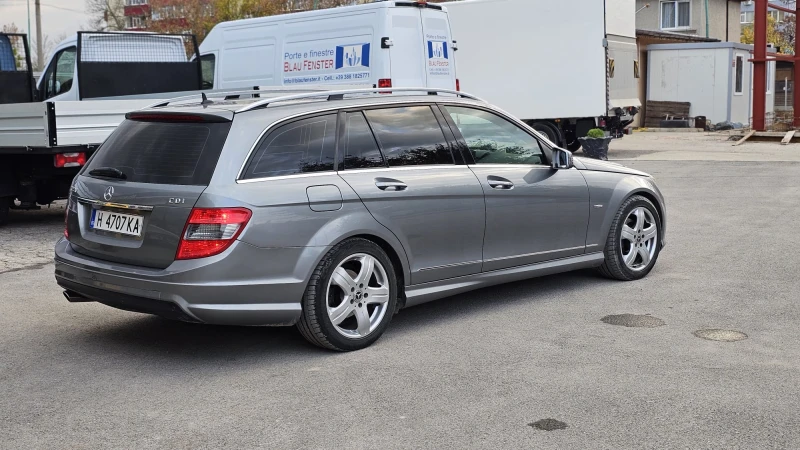 Mercedes-Benz C 220 2.2CDi AMG AUTO- ОБСЛУЖЕН-НАВИ-ТОП СЪСТ.-ЛИЗИНГ, снимка 6 - Автомобили и джипове - 47800334