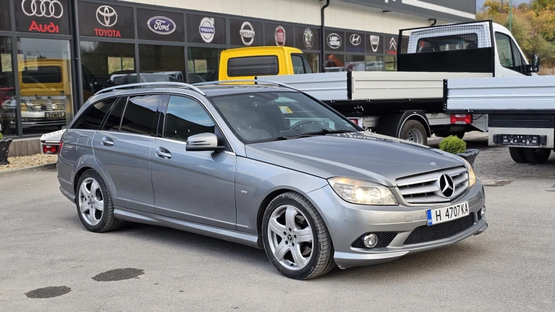 Mercedes-Benz C 220 2.2CDi AMG AUTO- ОБСЛУЖЕН-НАВИ-ТОП СЪСТ.-ЛИЗИНГ, снимка 1 - Автомобили и джипове - 47800334