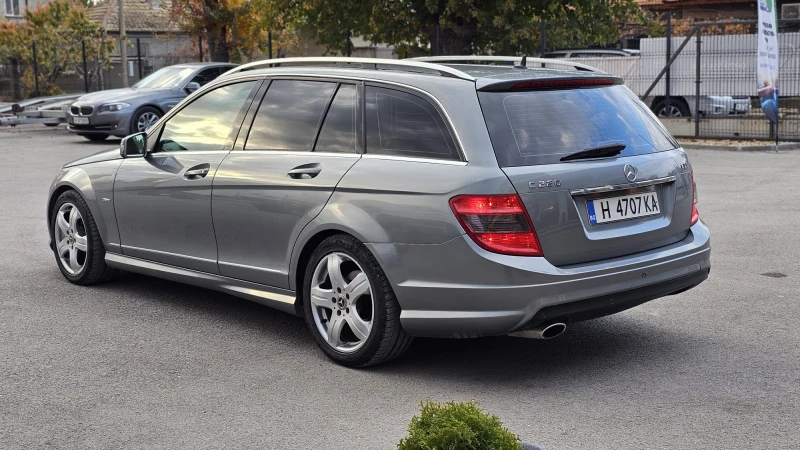 Mercedes-Benz C 220 2.2CDi AMG AUTO- ОБСЛУЖЕН-НАВИ-ТОП СЪСТ.-ЛИЗИНГ, снимка 4 - Автомобили и джипове - 47800334