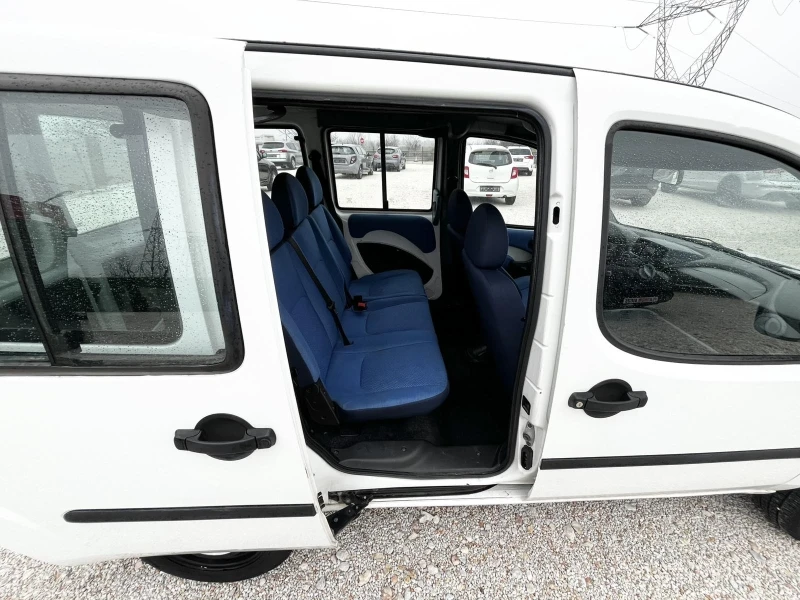 Fiat Doblo 1.9JTD/KLIMA/5 MESTA, снимка 6 - Автомобили и джипове - 49328096