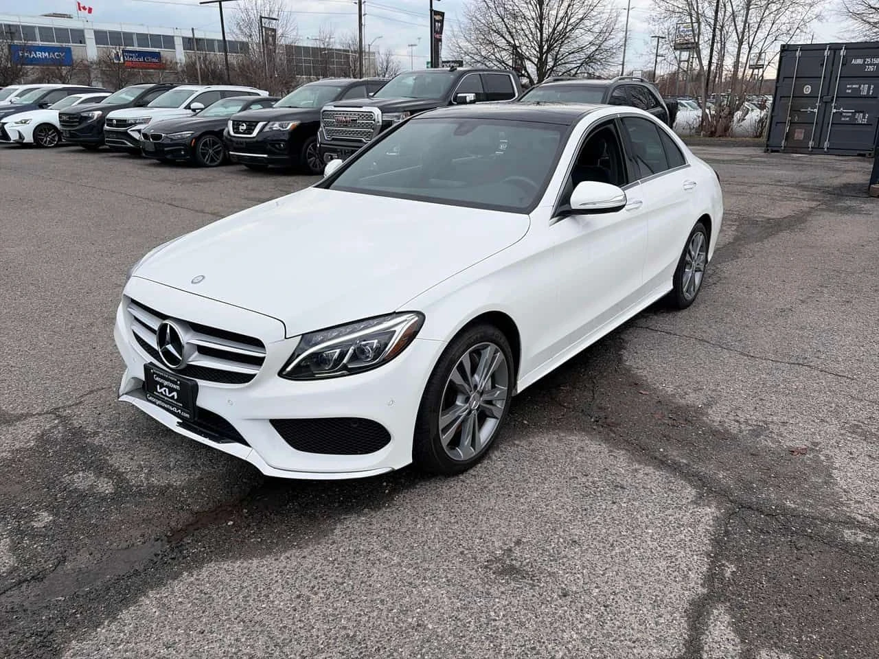 Mercedes-Benz C 400 * BURMESTER* ПОДГРЕВ* PANO* KEYLESS* 