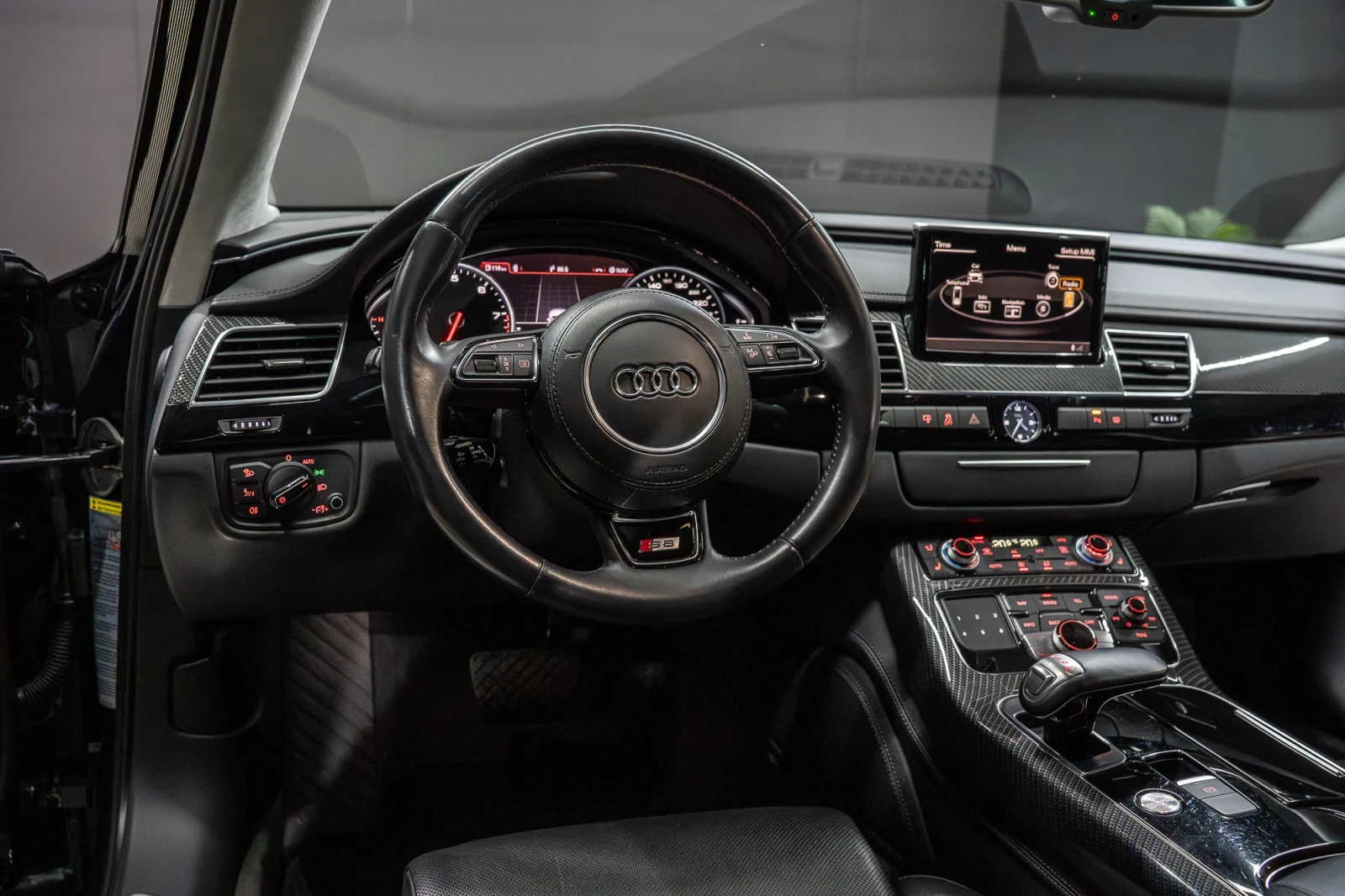 Audi A8 4.2FSI /NIGHT VISION/ 3xTV/ SOFT CLOSE/FULL LED/ B, снимка 10 - Автомобили и джипове - 55658665
