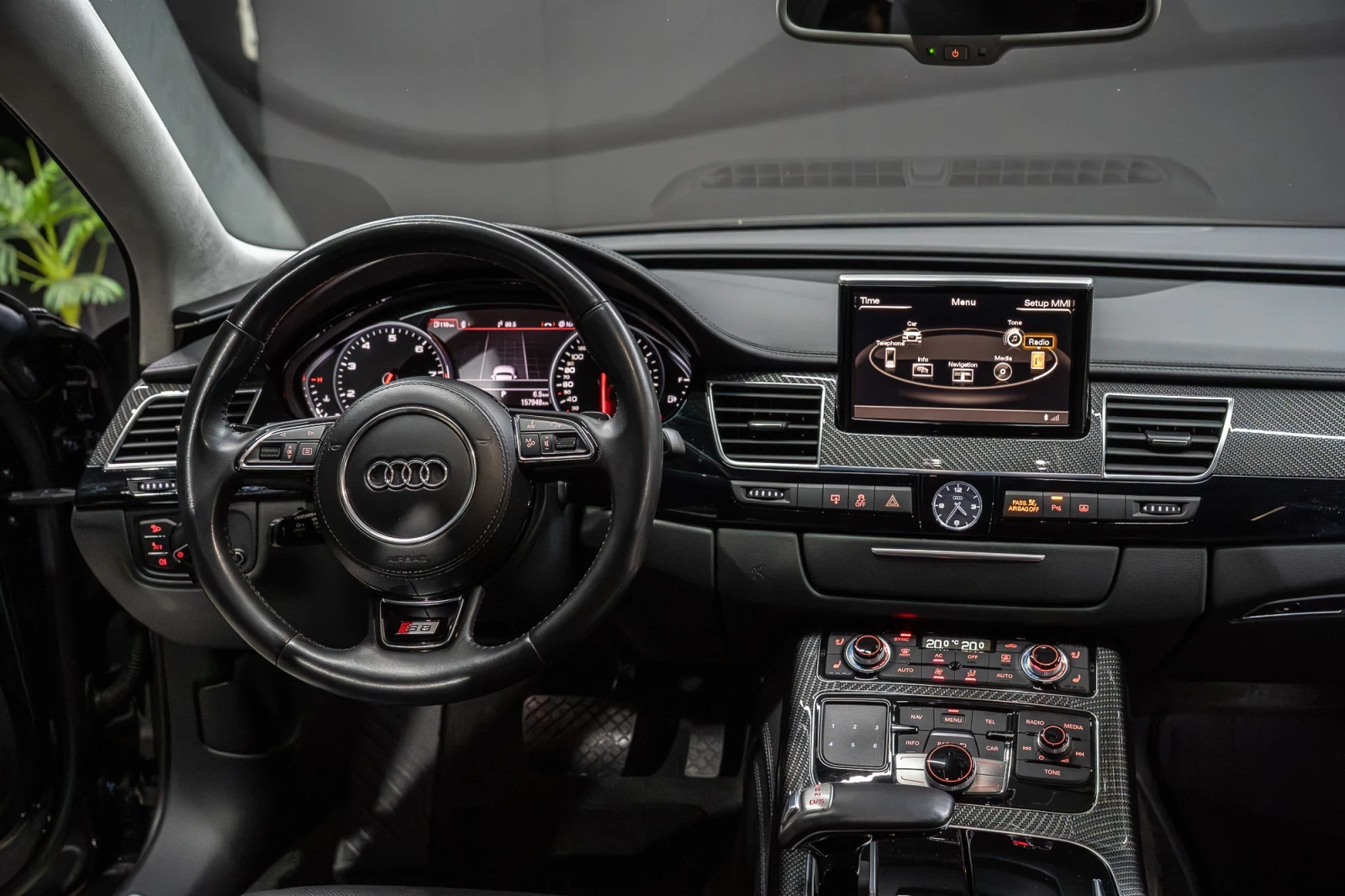 Audi A8 4.2FSI /NIGHT VISION/ 3xTV/ SOFT CLOSE/FULL LED/ B, снимка 9 - Автомобили и джипове - 55658665