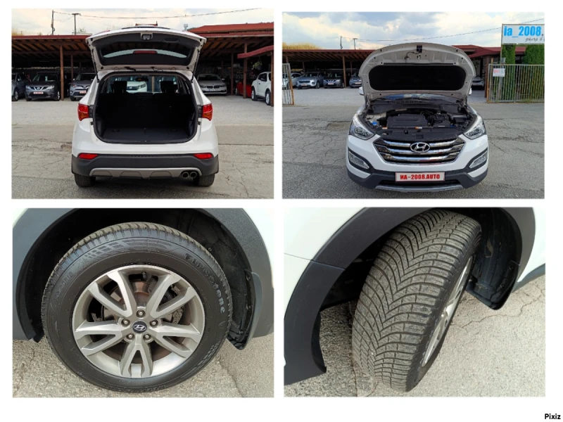 Hyundai Santa fe 2.2 CRDi* 4x4* 6+ 1* АВТОМАТИК* EURO 5B* , снимка 17 - Автомобили и джипове - 51127696
