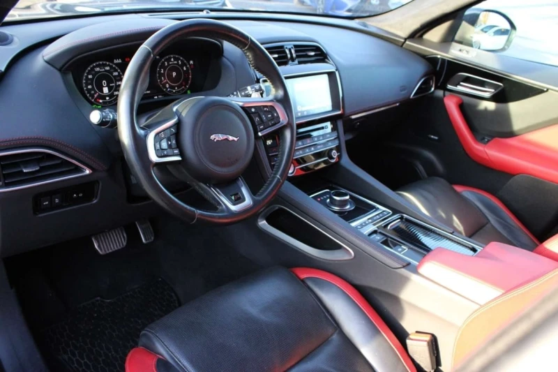 Jaguar F-PACE  S | No Accident | Red Interior | , снимка 9 - Автомобили и джипове - 53354896