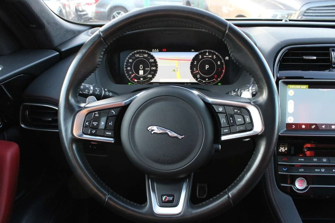 Jaguar F-PACE  S | No Accident | Red Interior |  | Mobile.bg � ����������� 12