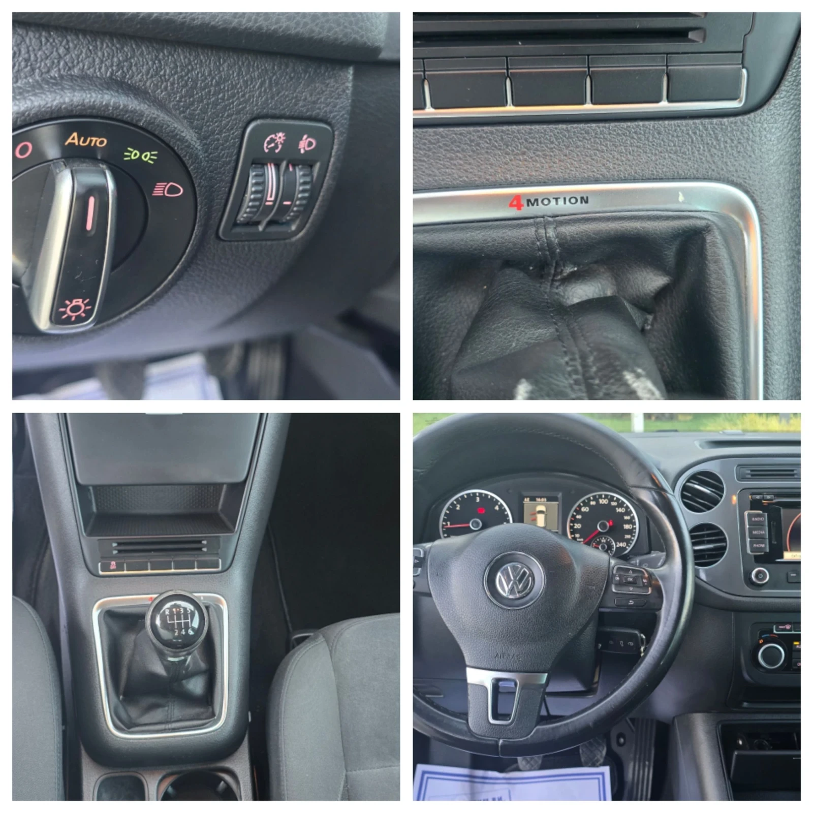 VW Tiguan 2.0 TDI* 140к.с. * 4x4* ЛИЗИНГ* , снимка 11 - Автомобили и джипове - 55477978