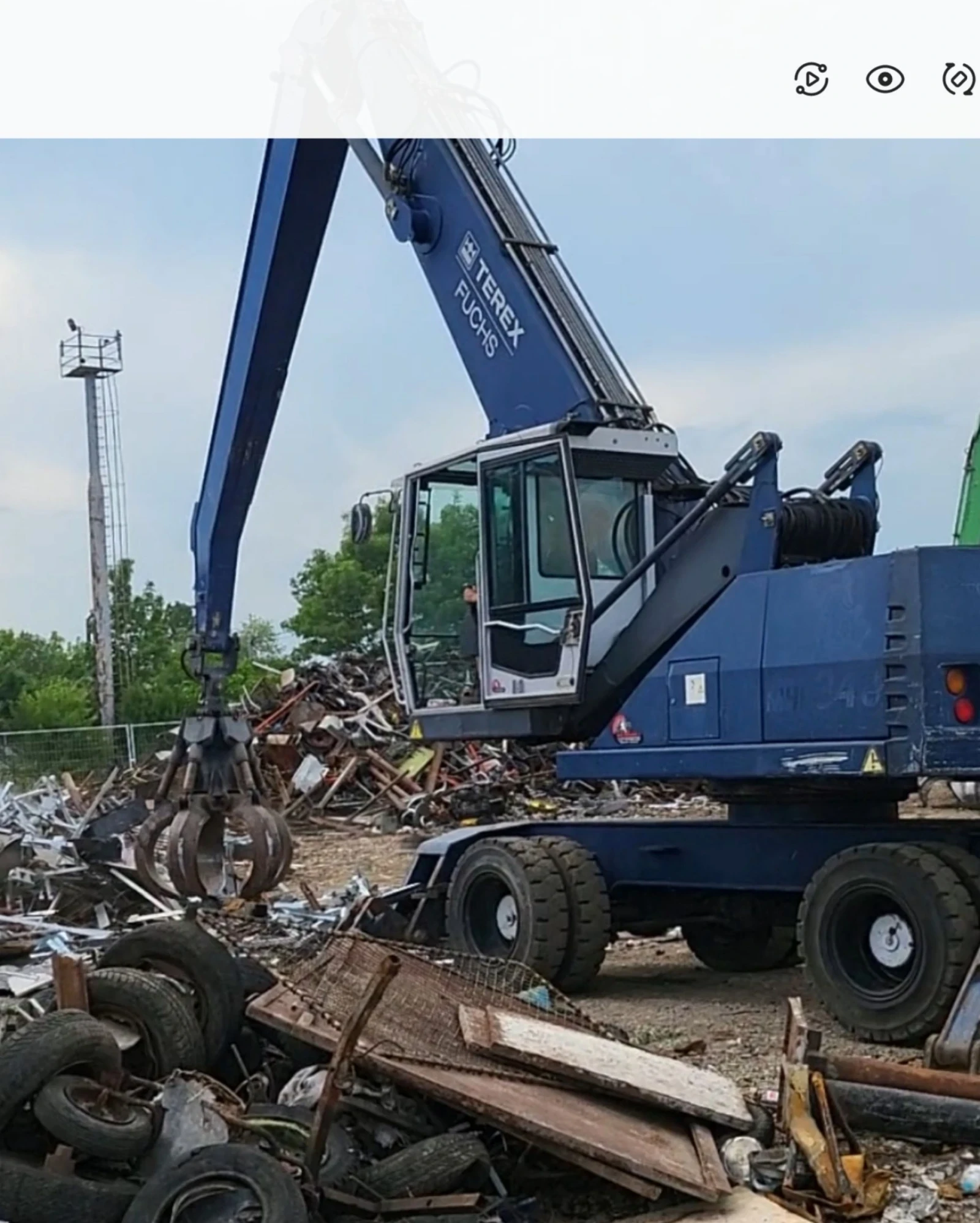 Багер Fuchs MHL 340 - изображение 4