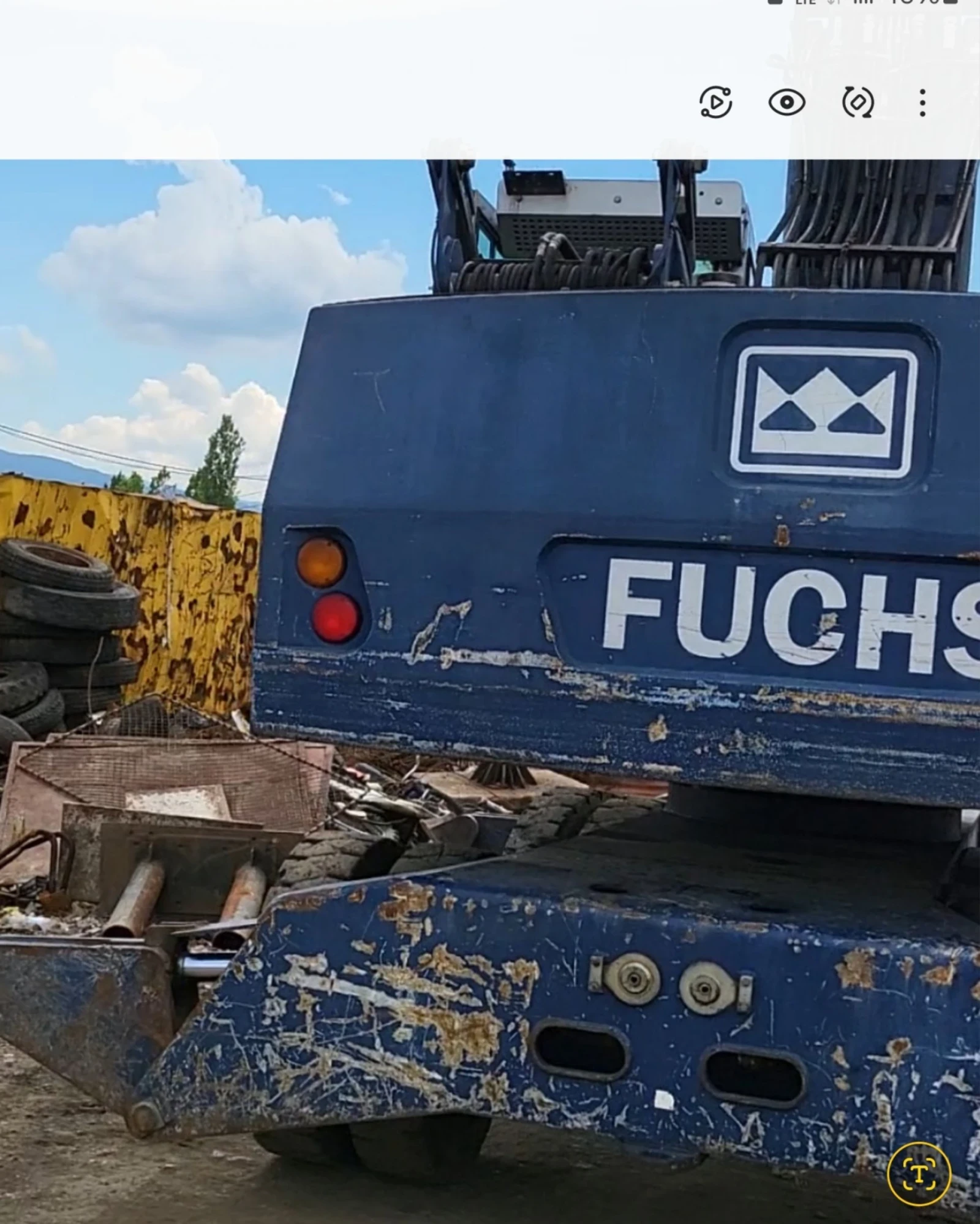 Багер Fuchs MHL 340 - изображение 8