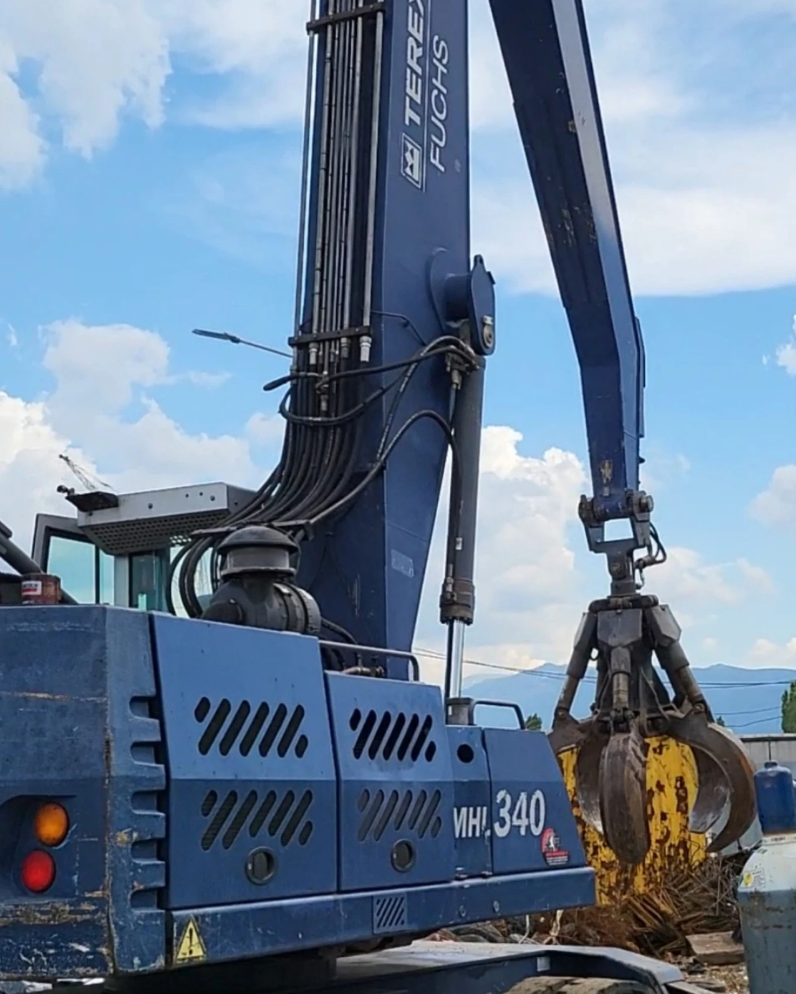 Багер Fuchs MHL 340 - изображение 6