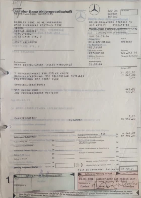 Mercedes-Benz 123 123 230CE - 23990 € / 46920.36 лв. - 41302987 13