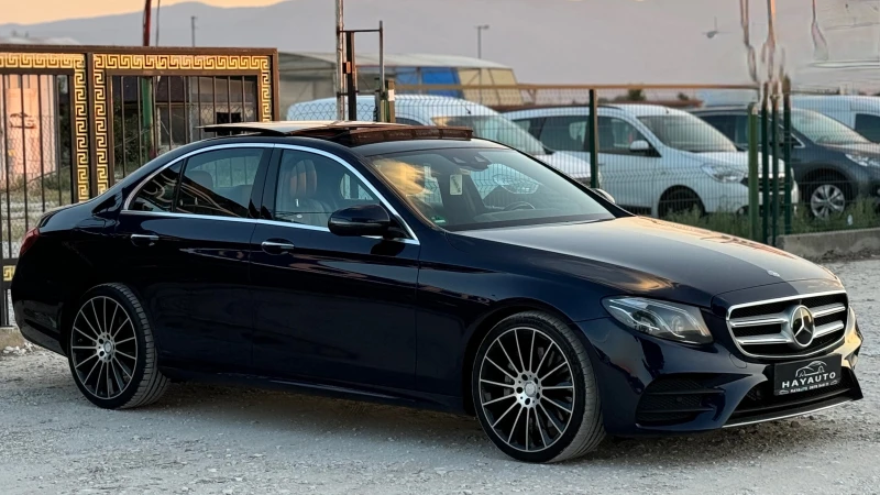 Mercedes-Benz E 350 d= AMG= Designo= Distronic= Panorama= Head Up= Bur, снимка 3 - Автомобили и джипове - 46849289