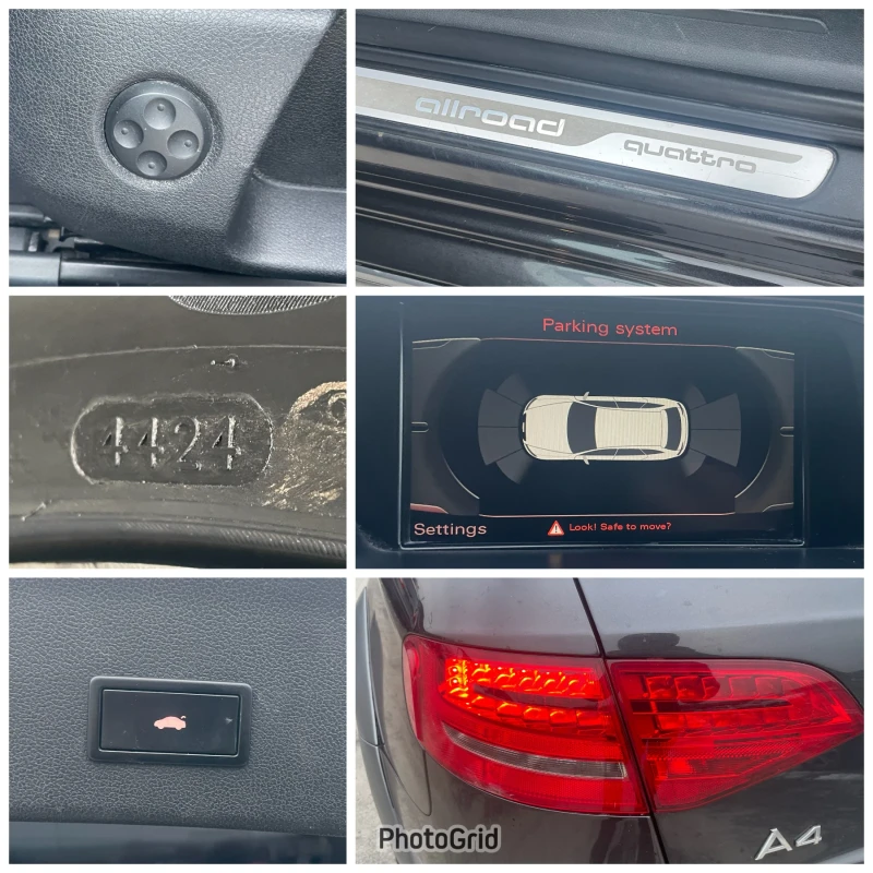 Audi A4 Allroad 3.0TDI 4X4 NAVI ПОДГРЕВ LED BI-XENON 239КС, снимка 17 - Автомобили и джипове - 53203740
