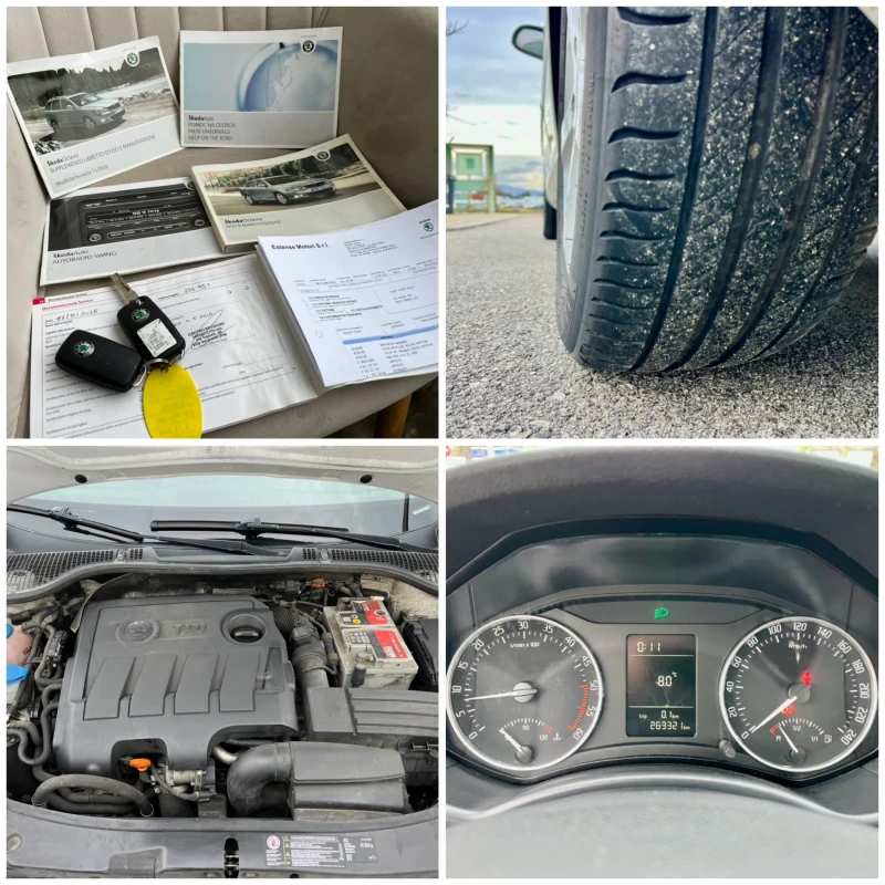 Skoda Octavia 1.6 TDI SW, снимка 15 - Автомобили и джипове - 53432260