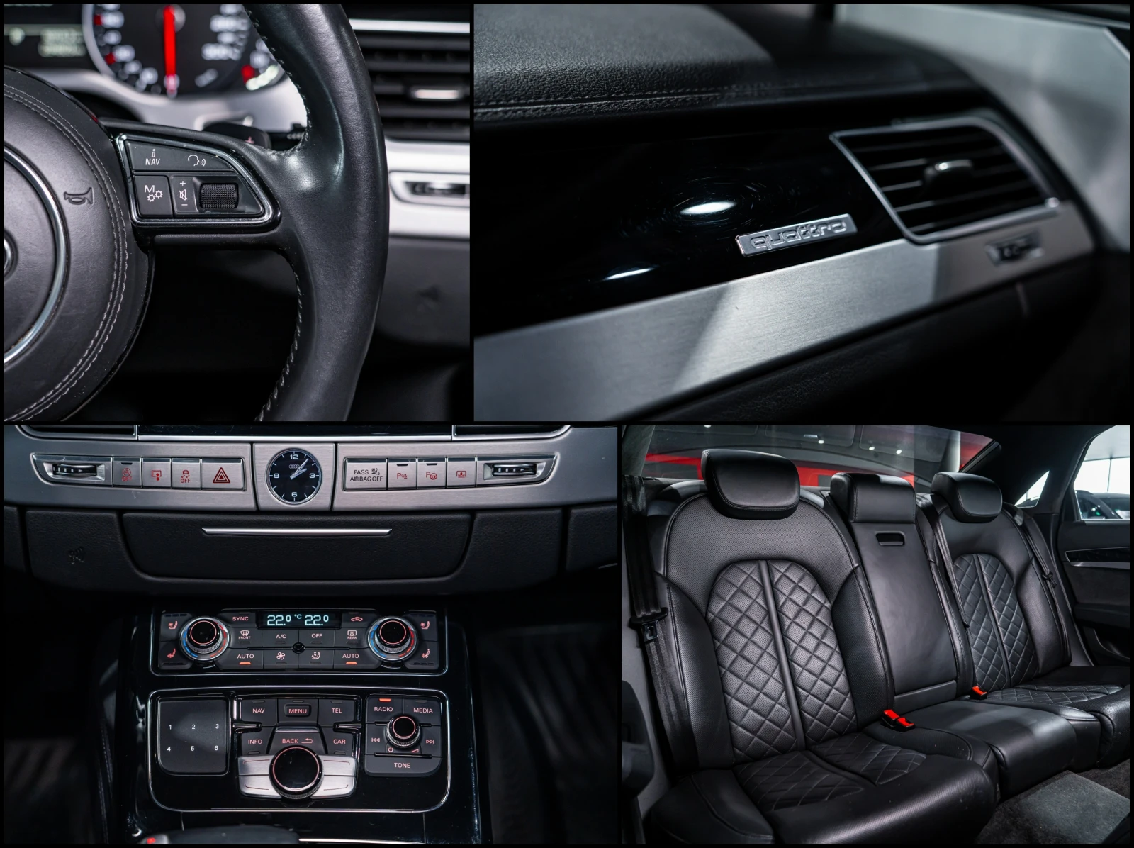 Audi A8 TDI* BOSE* Fully loaded, снимка 15 - Автомобили и джипове - 54356376