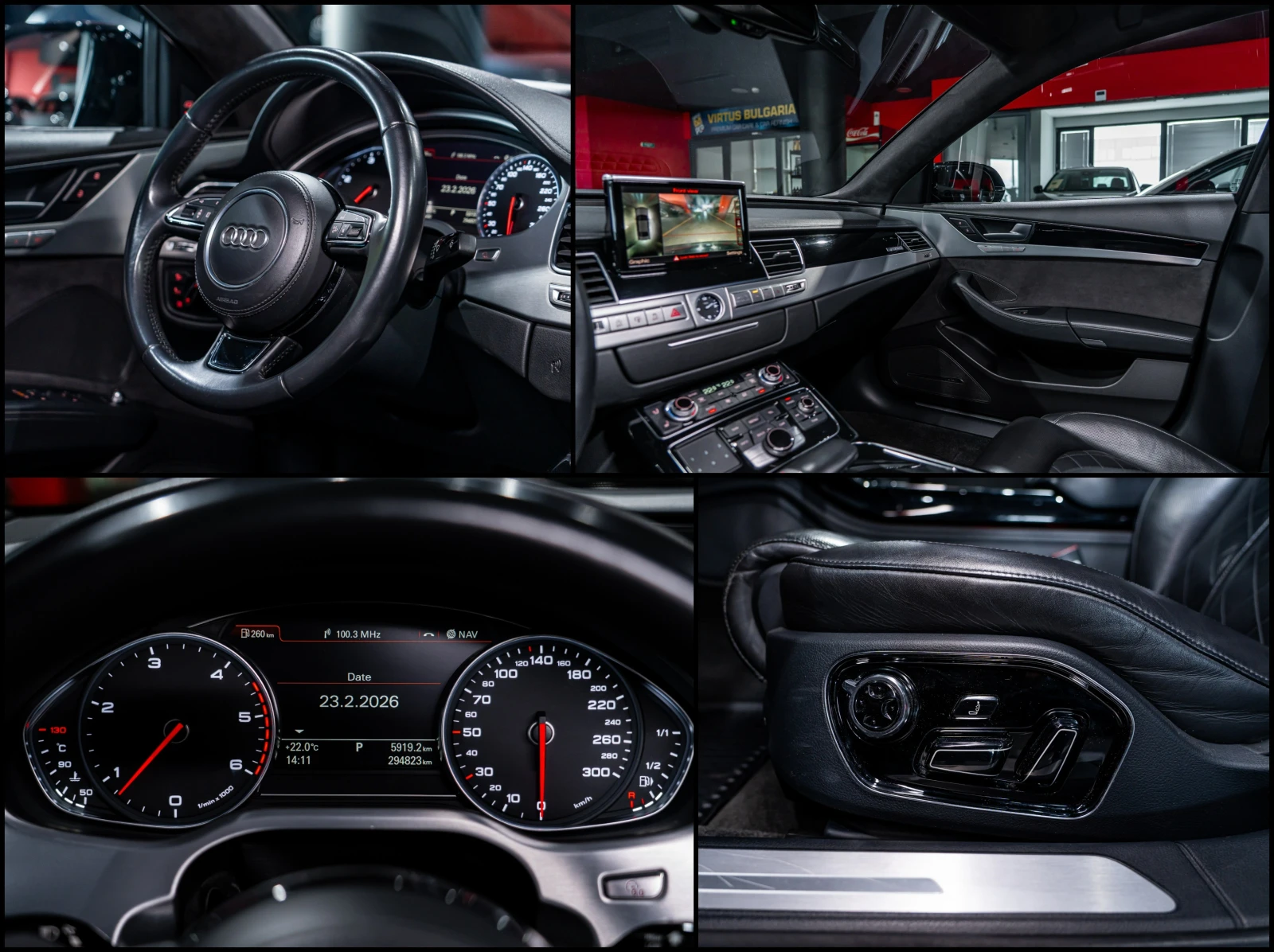 Audi A8 TDI* BOSE* Fully loaded, снимка 16 - Автомобили и джипове - 54356376