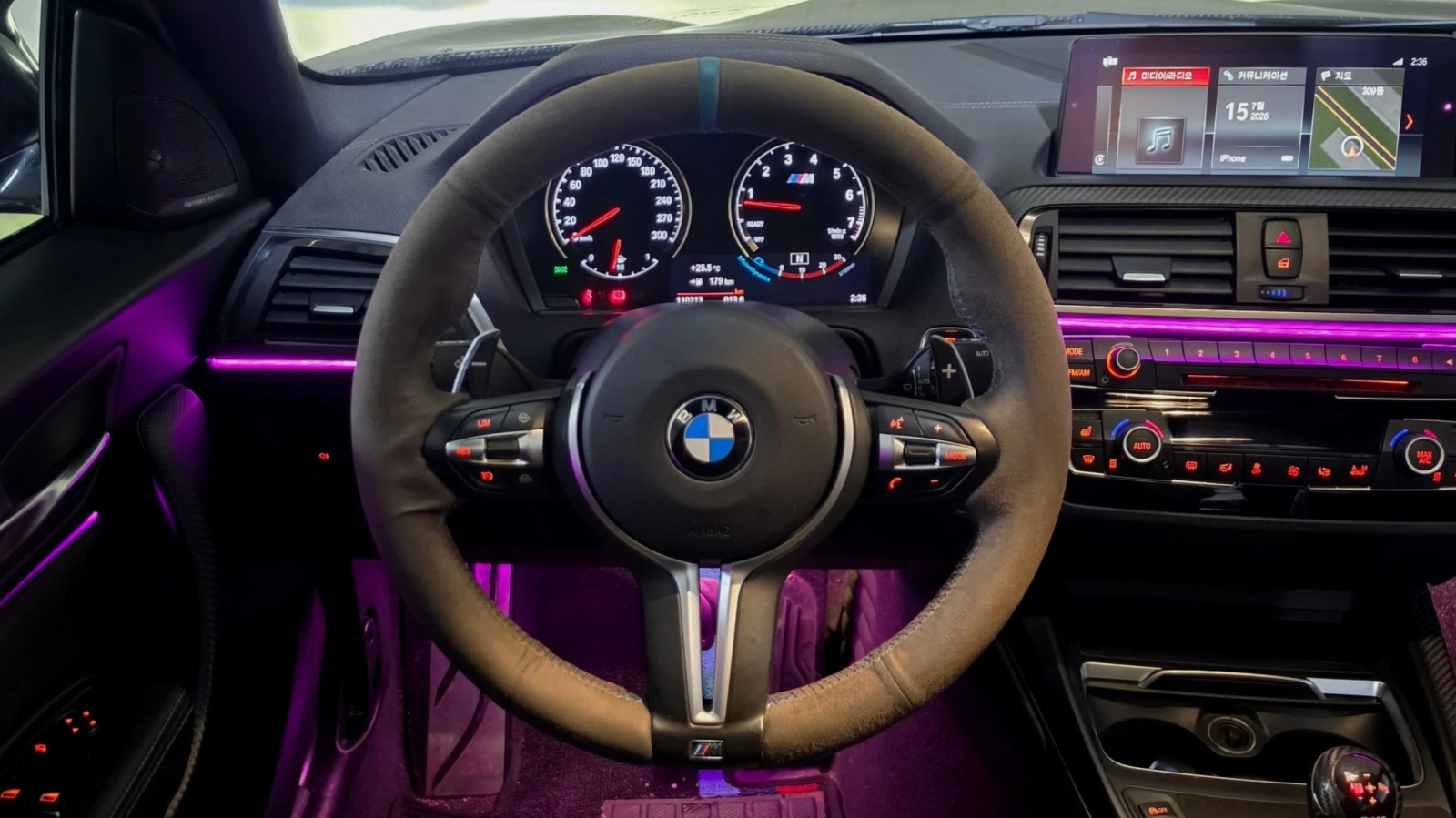 BMW M2 Coupe  ПОДГРЕВ ВОЛАН, снимка 12 - Автомобили и джипове - 55391667