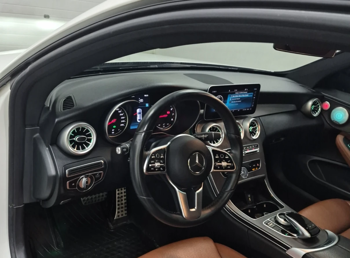 Mercedes-Benz C 300 AMG| 64к км* Facelift* Ambient* Coupe* Burmerster*, снимка 9 - Автомобили и джипове - 55517801