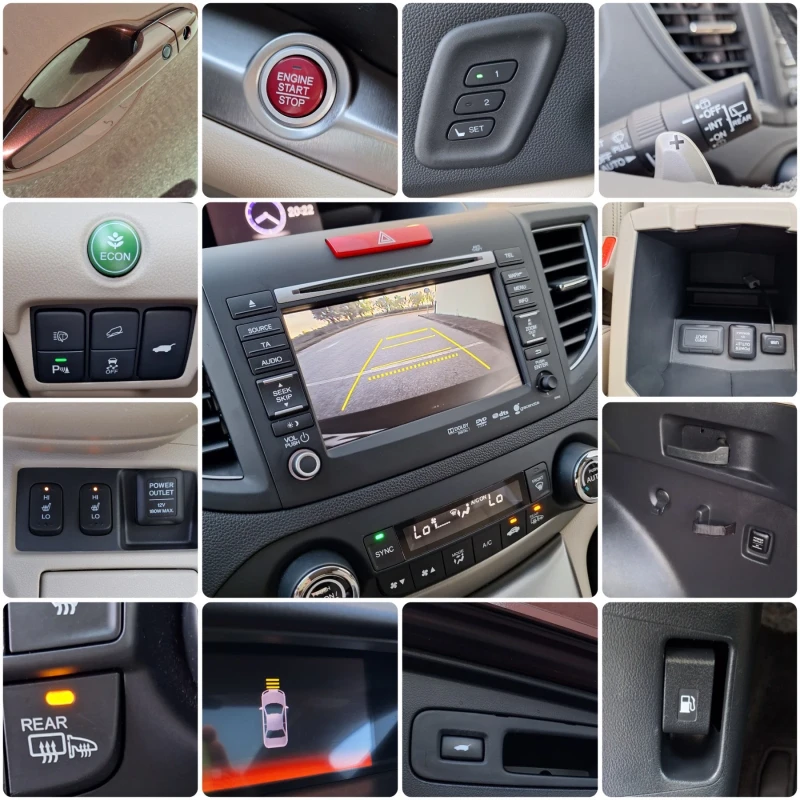 Honda Cr-v 2.0i* EXECUTIVE* 4x4* 155 кс. ВСИЧКИ ЕКСТРИ , снимка 13 - Автомобили и джипове - 50381318