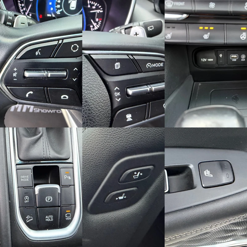 Hyundai Santa fe PREMIUM-HEAD-UP--4X4-ОБДУХВАНЕ-360-КАМЕРИ-ПАМЕТ, снимка 15 - Автомобили и джипове - 52550883