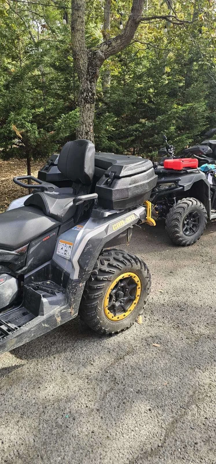 Can-Am Outlander Нов куфар - преден и заден, универсален - изображение 9