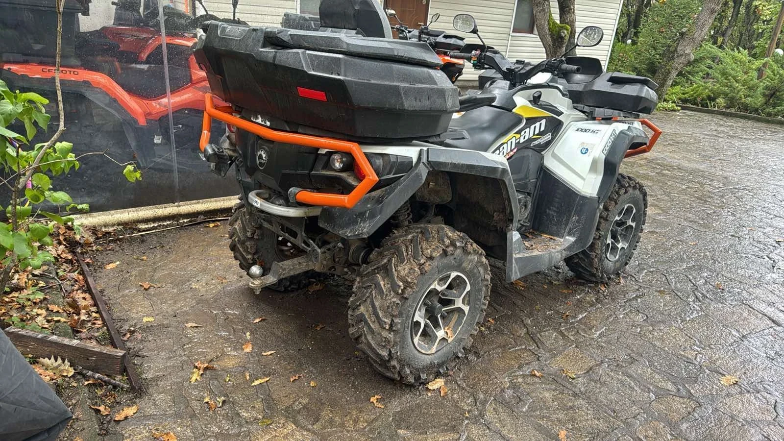 Can-Am Outlander Нов куфар - преден и заден, универсален - изображение 8