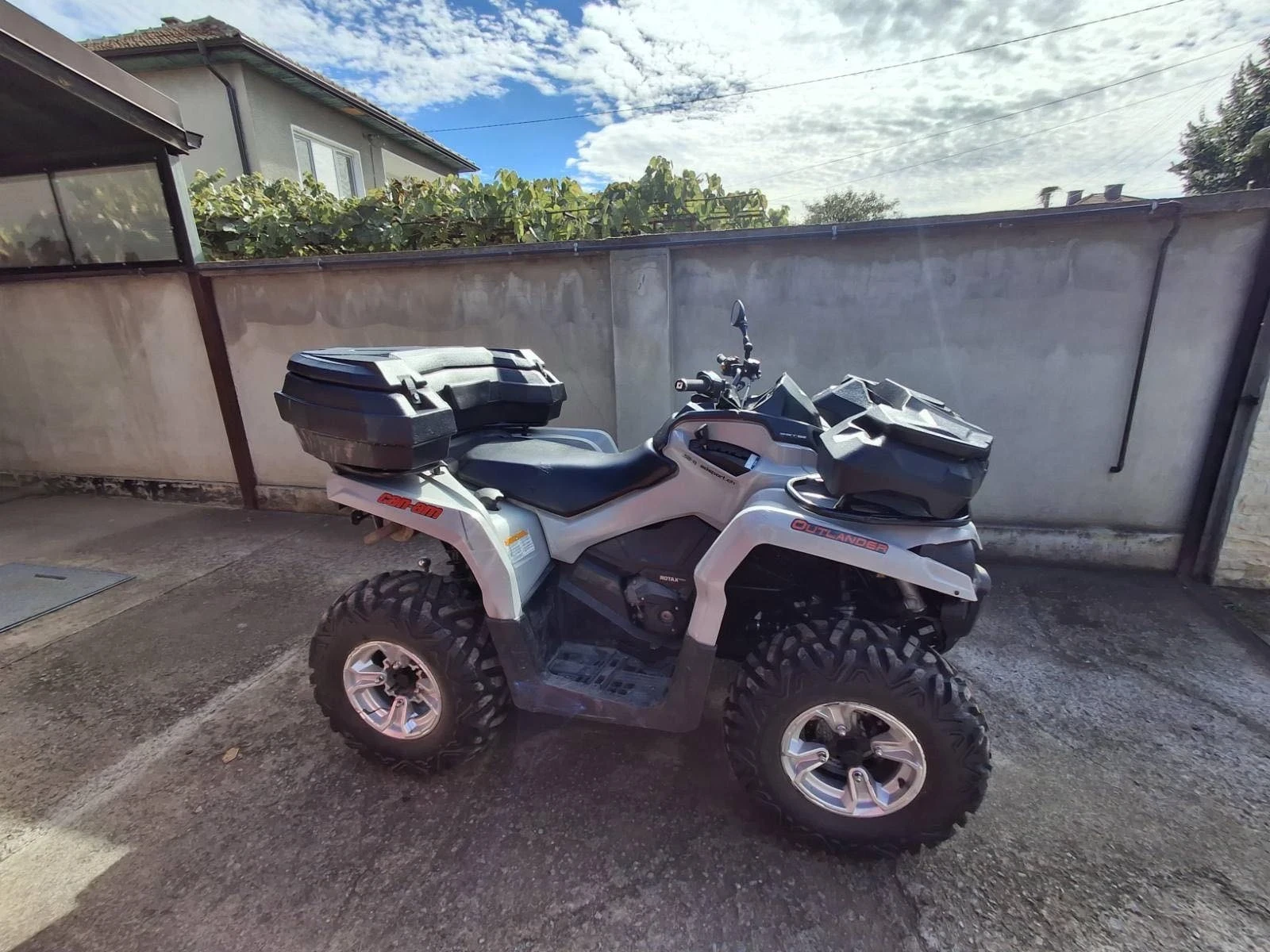 Can-Am Outlander Нов куфар - преден и заден, универсален - изображение 4