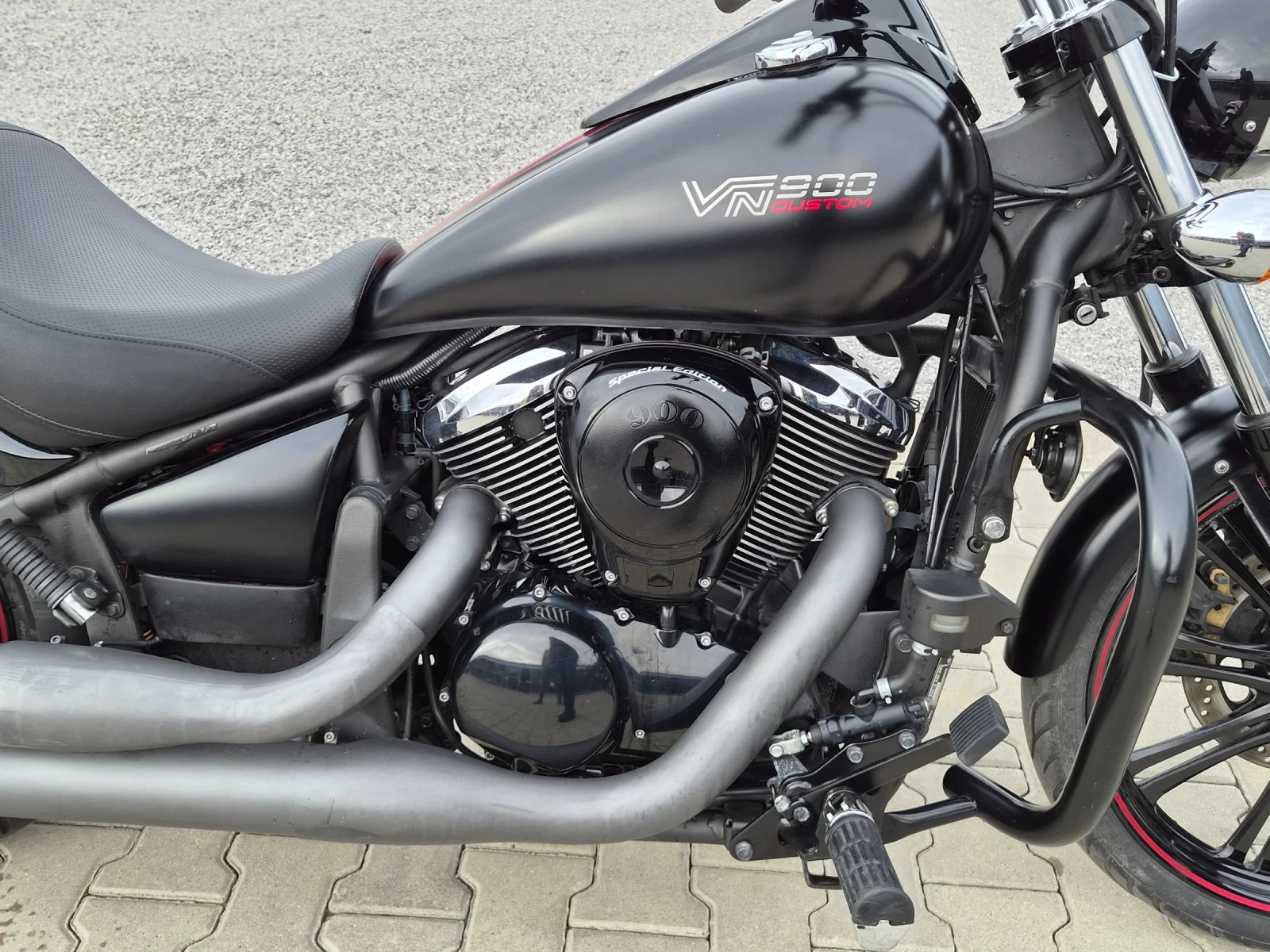 Kawasaki Vn 900 Custom 2011 година 32000 км. , снимка 13 - Мотоциклети и мототехника - 53951768