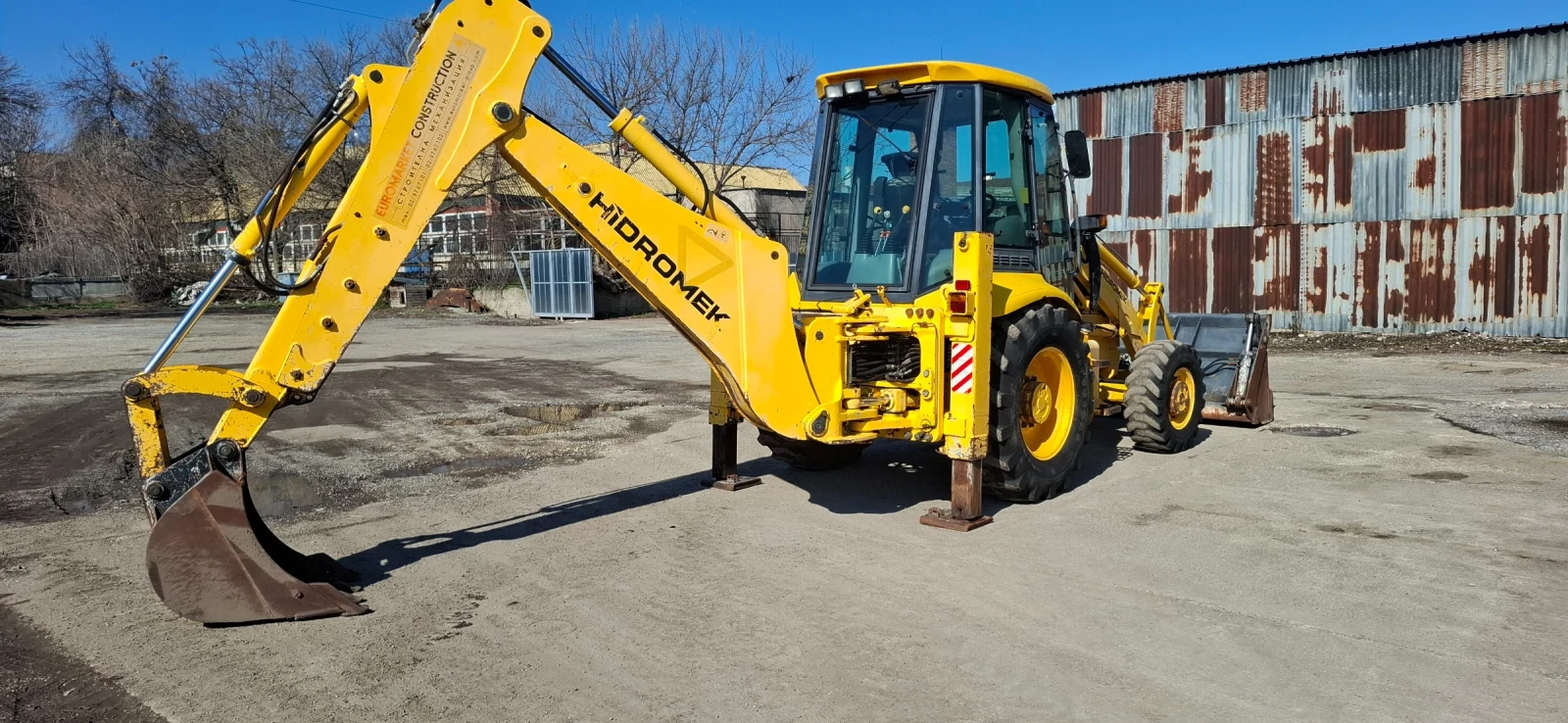 Багер Hidromek 102B , снимка 4 - Индустриална техника - 53740234