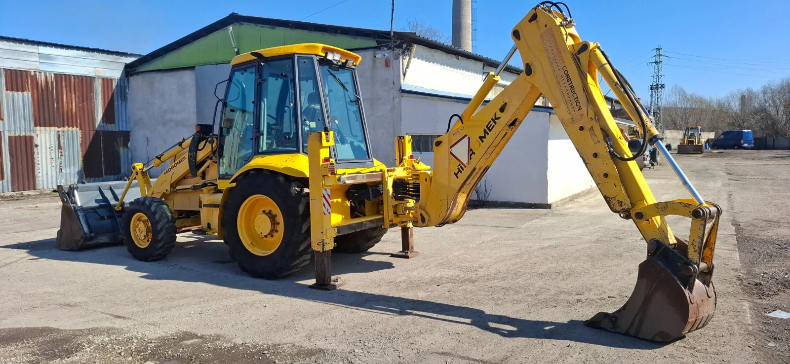 Багер Hidromek 102B , снимка 3 - Индустриална техника - 53740234