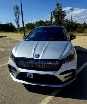 Обява за продажба на Skoda Enyaq VRS Coupe Long Range, 82kW, 4x4, 299 к.с. ~78 900 лв. - изображение 1