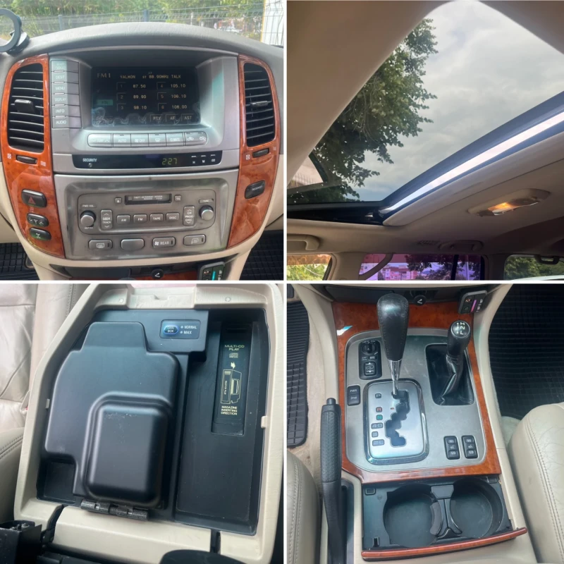 Toyota Land cruiser 100* FACE* 5ск.* 205000КМ!!!4.7 ГАЗ!, снимка 15 - Автомобили и джипове - 51170022